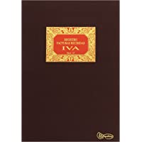 Miquelrius - Libro de Contabilidad- Tamaño Folio Natural- Facturas Recibidas IVA #65- 100 hojas (Foliado)- Cubierta en…